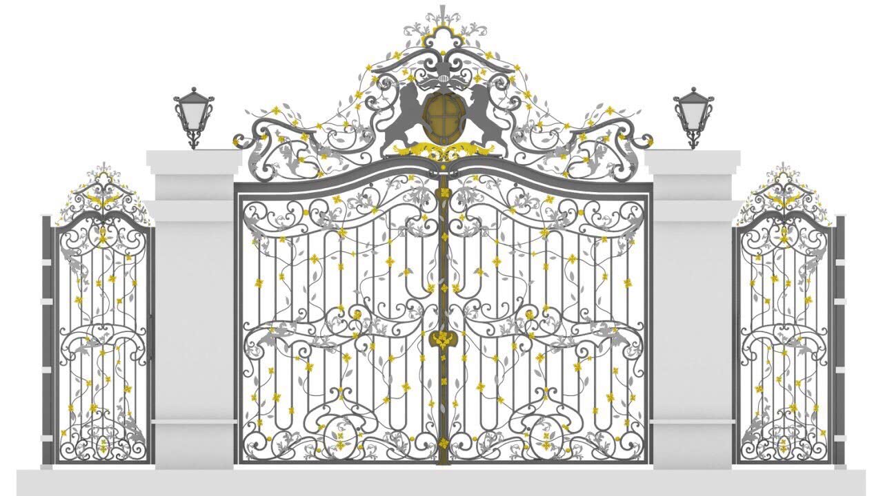 Ексклюзивні ворота ручної роботи від компанії Alexandr & Sylvester