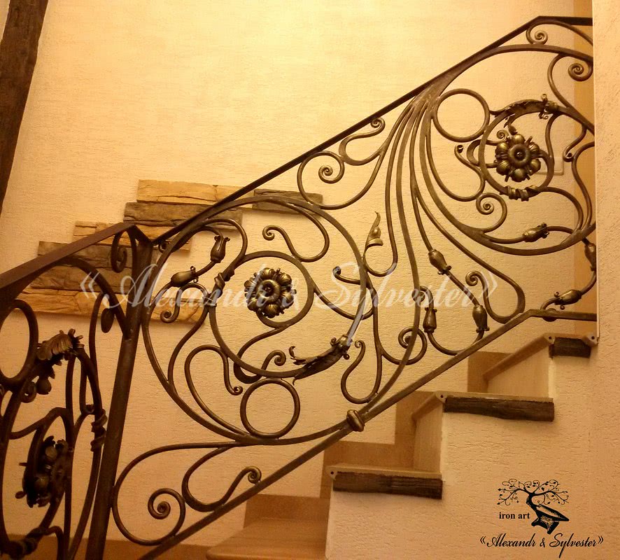 Stairs «Baroque-1»-1
