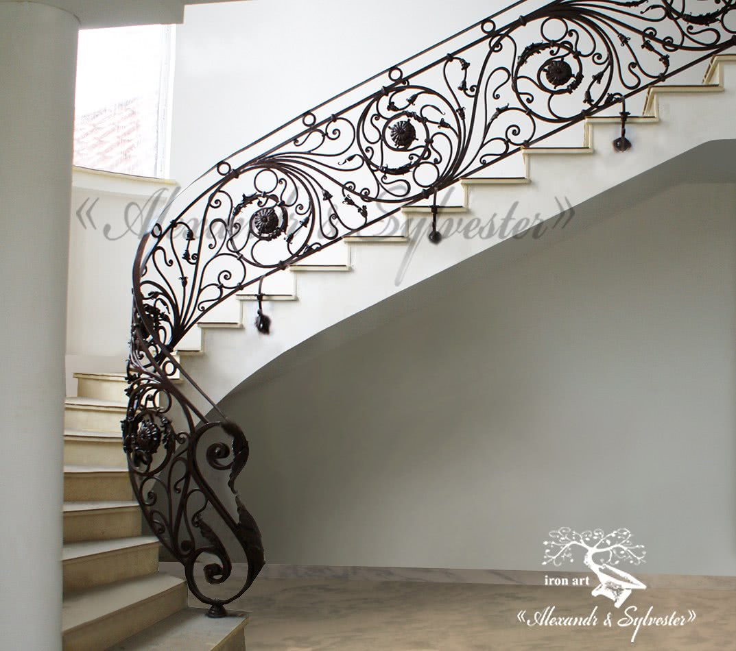 Stairs «Baroque-1»-4