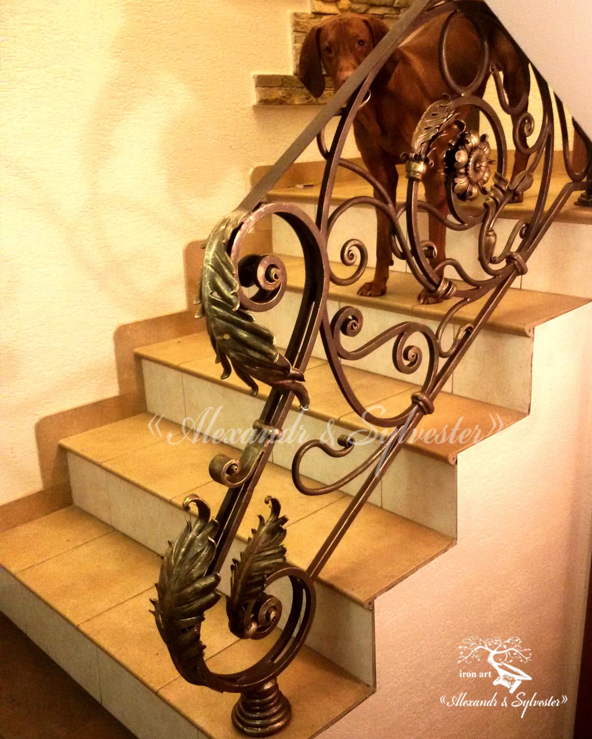 Stairs «Baroque-1»-6
